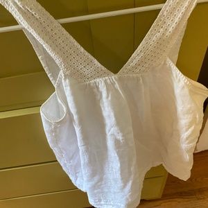 JCrew sleeveless shirt